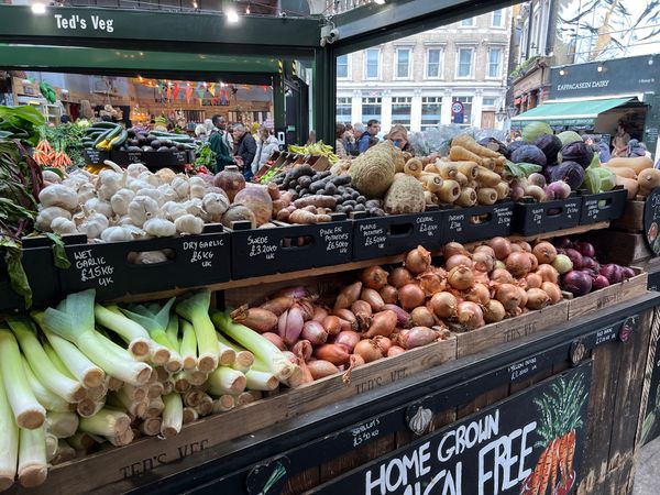 Schlemmen im ältesten Markt Londons