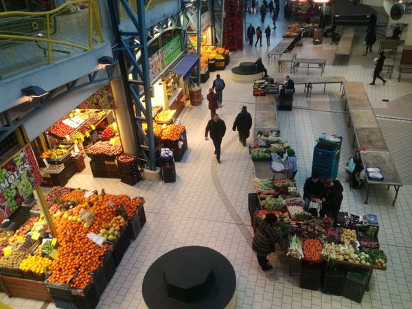 Authentische ungarische Spezialitäten in der Lehel Markthalle