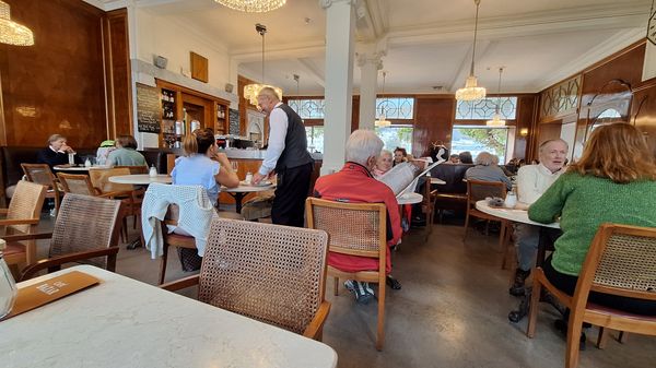 Historisches Café mit Flair