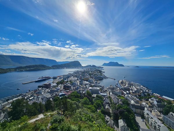 Panoramablick über Ålesund