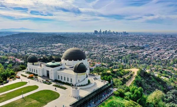 Sterne beobachten über L.A.