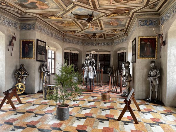 Renaissance-Schloss mit beeindruckenden Gärten
