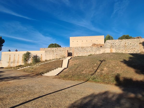 Geheimer Blick auf die Alhambra