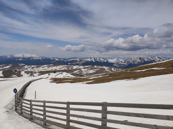 Atemberaubende Aussicht von der Gondel