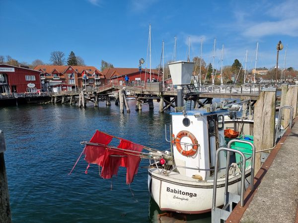 Malersiche Aussicht auf die Bucht