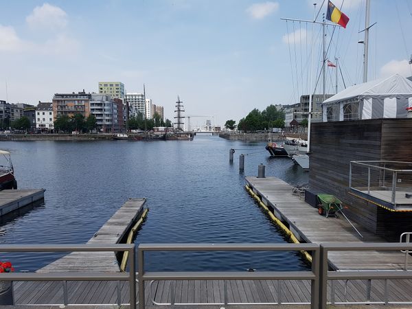 Trendiges Viertel am Wasser