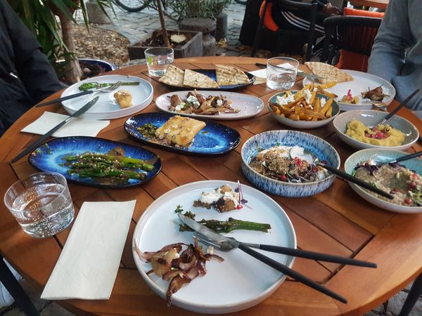 Authentische griechische Mezze