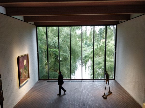 Moderne Kunst trifft Natur