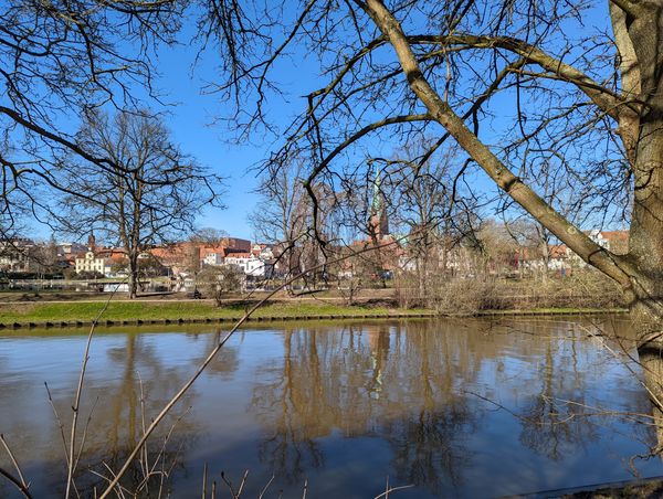 Entspannen am malerischen Krähenteich