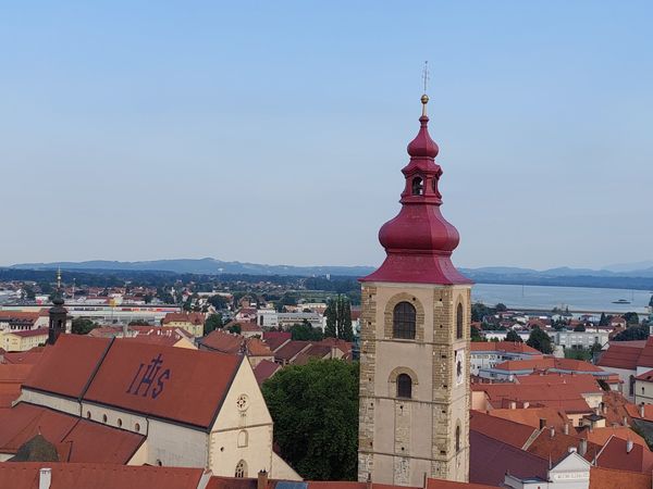 Ikone Ptuj's mit Zwiebeldach