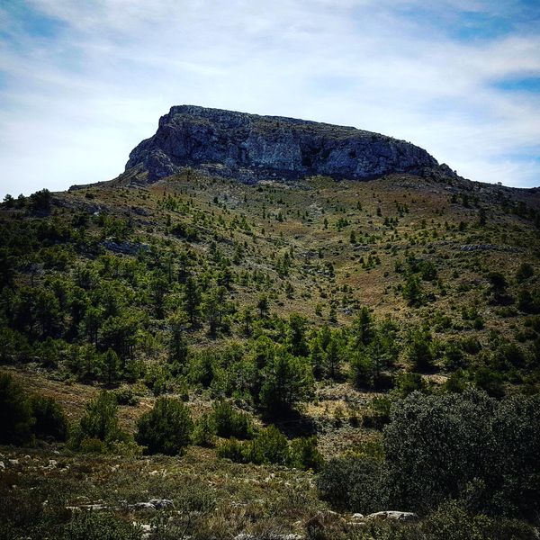 Wandern in der Sierra de Mariola