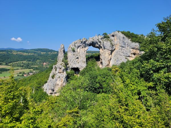 Kletterabenteuer am Naturwunder