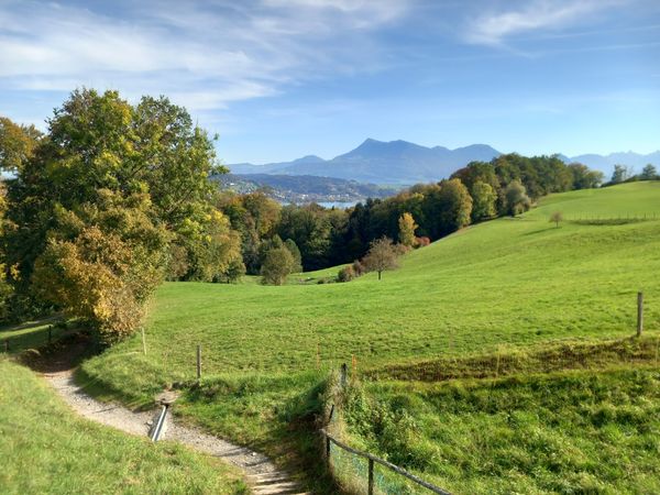 Atemberaubende Aussicht über Luzern