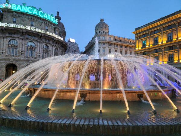 Das pulsierende Herz Genuas: Piazza de Ferrari
