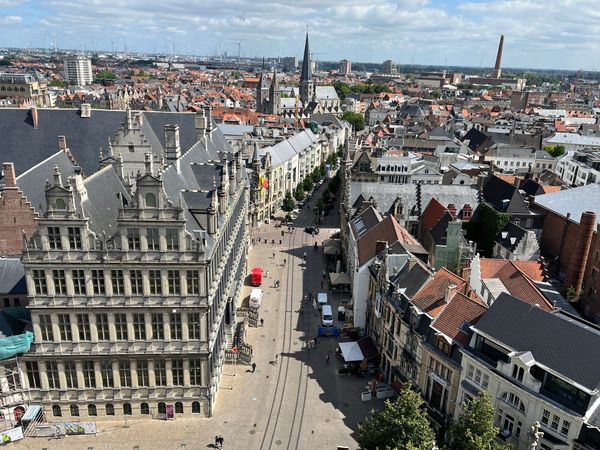 Historische Aussichten vom Belfried