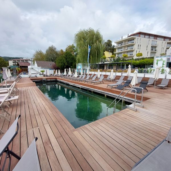 Kreativ-Küche mit Seeblick