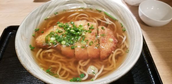 Authentische japanische Soba-Nudeln