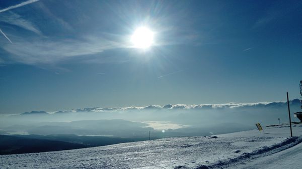 Wandern und Fliegen über Kärnten