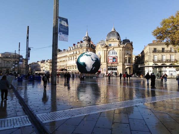 Herzstück Montpelliers mit Flair