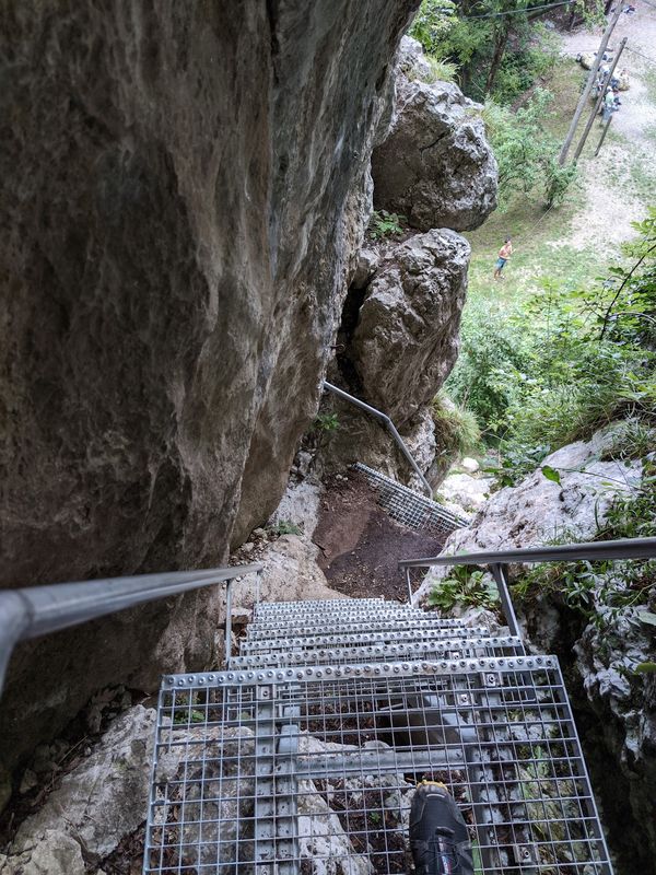 Abenteuerliche Kletterpartien und Wasserfälle