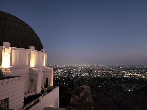 Sterne beobachten über L.A.