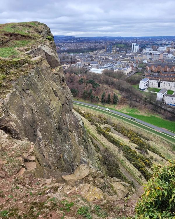 Natur pur über Edinburgh