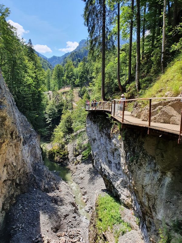 Wandern durch atemberaubende Schluchten