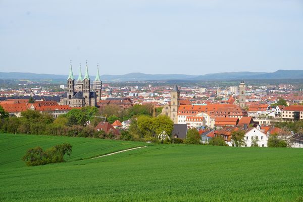 Beste Aussichten über Bamberg