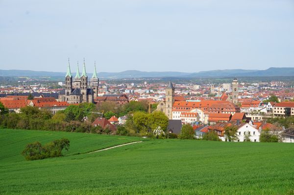 Beste Aussichten über Bamberg