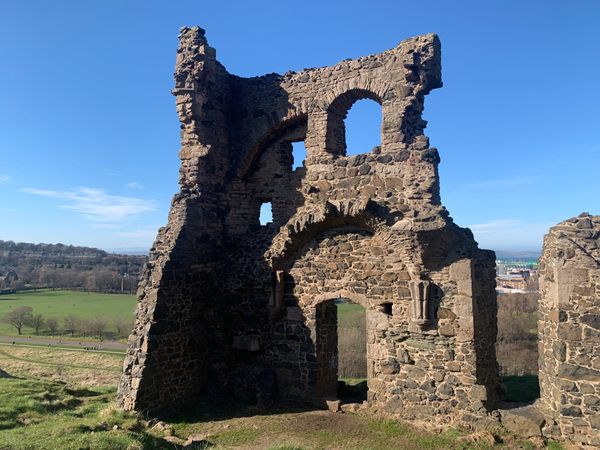 Natur pur über Edinburgh