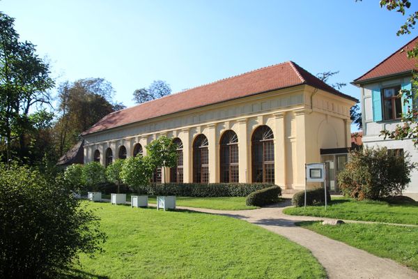 Spaziergang durch den charmanten Park Luisium