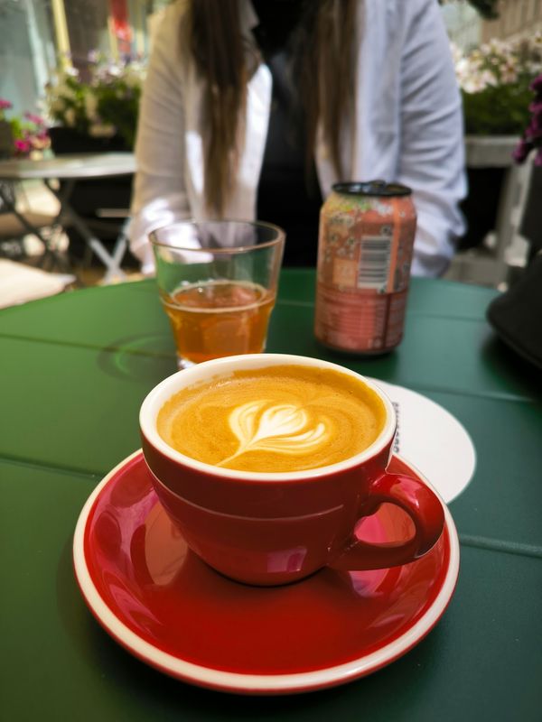 Stilvolles Frühstück und Kaffee