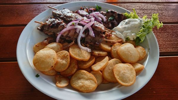 Frische Meeresfrüchte und mediterranes Flair