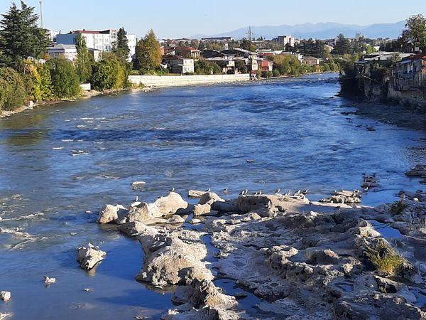 Einzigartige Aussichten am White Bridge