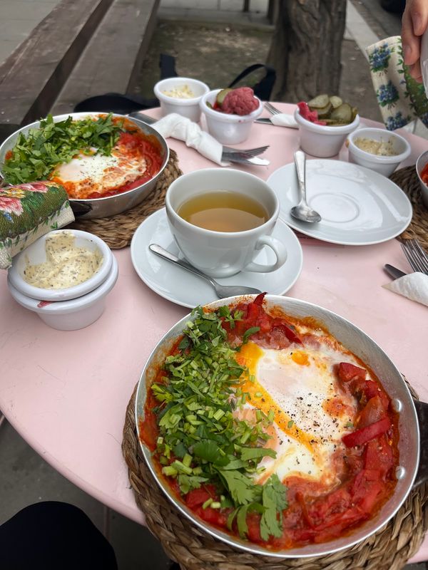 Veganes Frühstück und Brunch