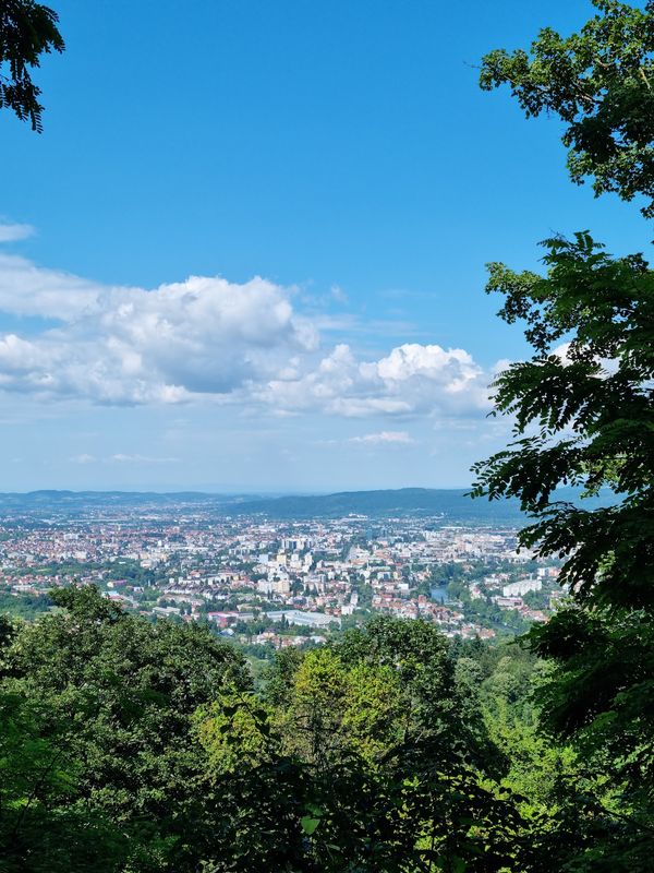 Atemberaubende Aussicht über Banja Luka