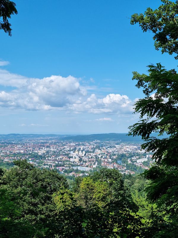 Atemberaubende Aussicht über Banja Luka