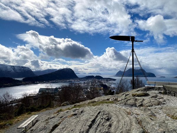 Panoramablick über Ålesund