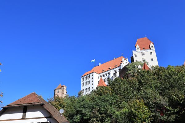 Mittelalterliche Pracht über Landshut