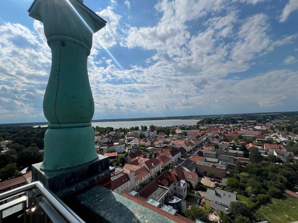 Beeindruckende Aussichten vom Kirchturm