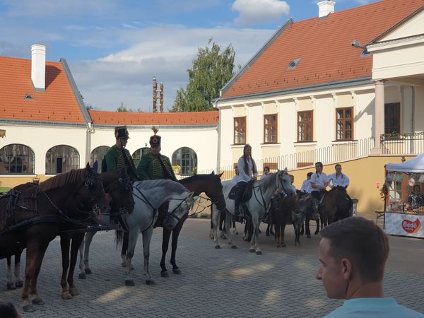 Malerische Aussichten vom Schloss Bezerédj