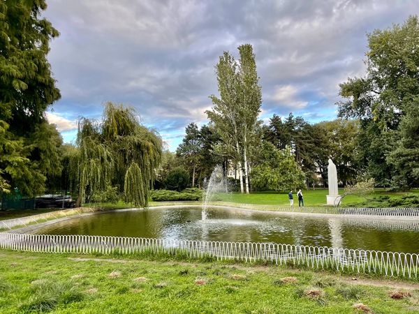 Grüne Oase der Ruhe mitten in der Stadt