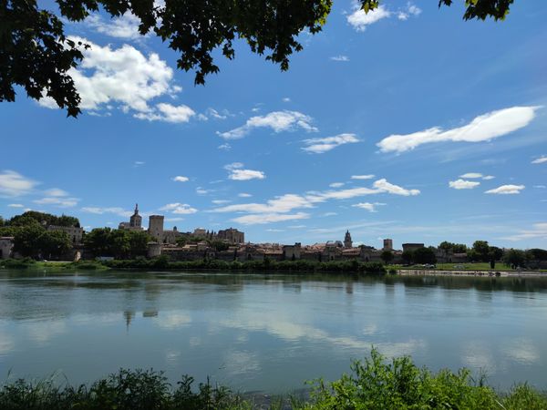 Aussicht auf Avignon genießen