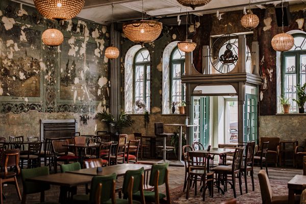 Ein Drink in einer ehemaligen Synagoge