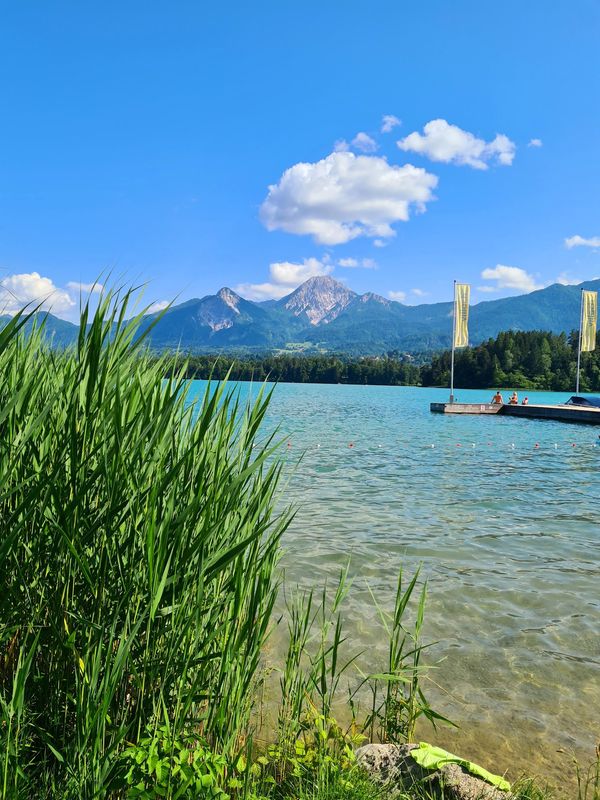 Badespaß mit Seeblick