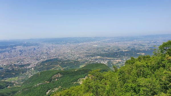 Atemberaubende Aussicht über Tirana