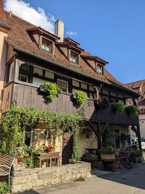 Historisch übernachten in Rothenburg