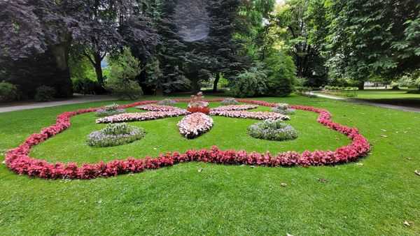 Entspannen im historischen Park