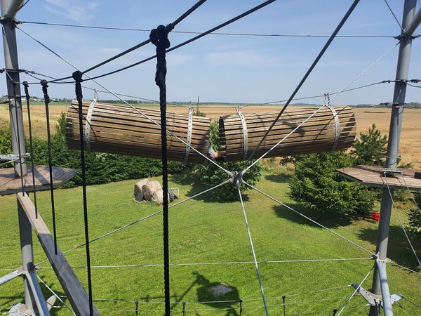 Abenteuer im Hochseilgarten