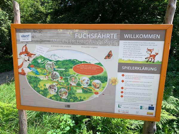 Abenteuerspielplatz in der Natur